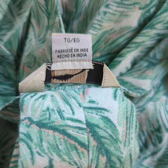 Bob Timberlake sleeveless summer Tropical Maxi dress size XL tall - Picture 11 of 16